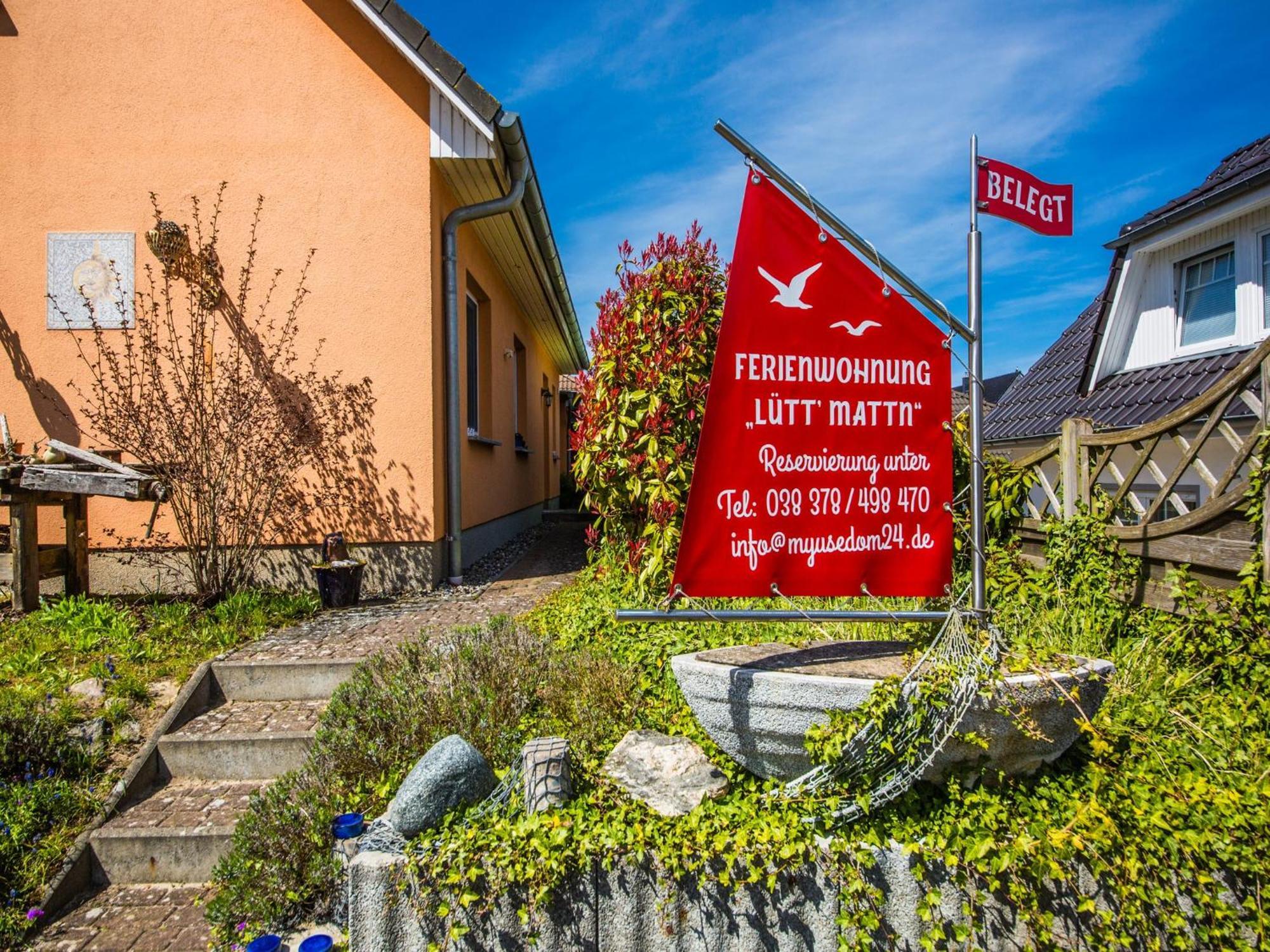 Ferienwohnung Luett-Matt'N -01 Heringsdorf  Exterior photo